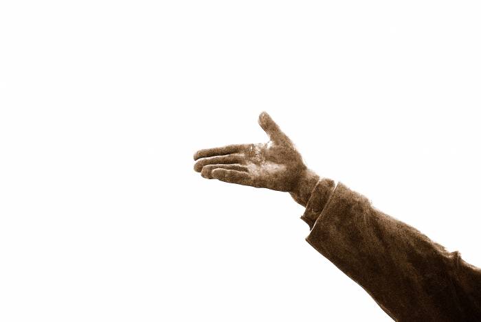 Lenin's Hand Pointing the Way